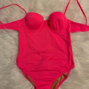 NWT J Crew Swimsuit Neon Pink ☀️